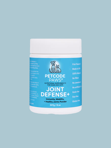 Joint Defense + Immunity Powder Nutritional Supplement for Dogs + Cats
