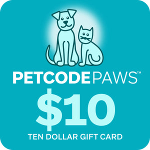 $10 PetCode Paws Gift Card